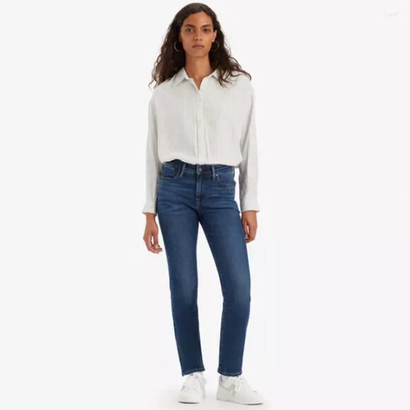 Levis 712 Slim Straight Leg Jeans Size 29 - Picture 2 of 16